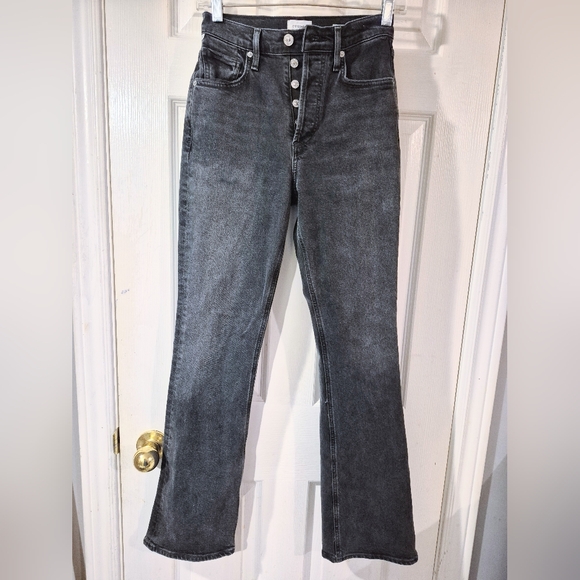 Citizens of Humanity Libby High Rise Flare Button Fly Size 23 - Picture 7 of 14